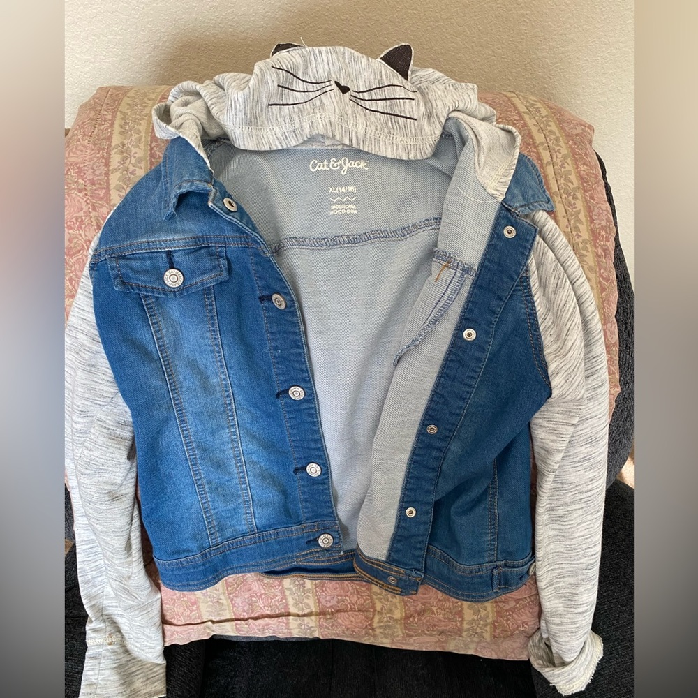Cat and Jack Jean jacket